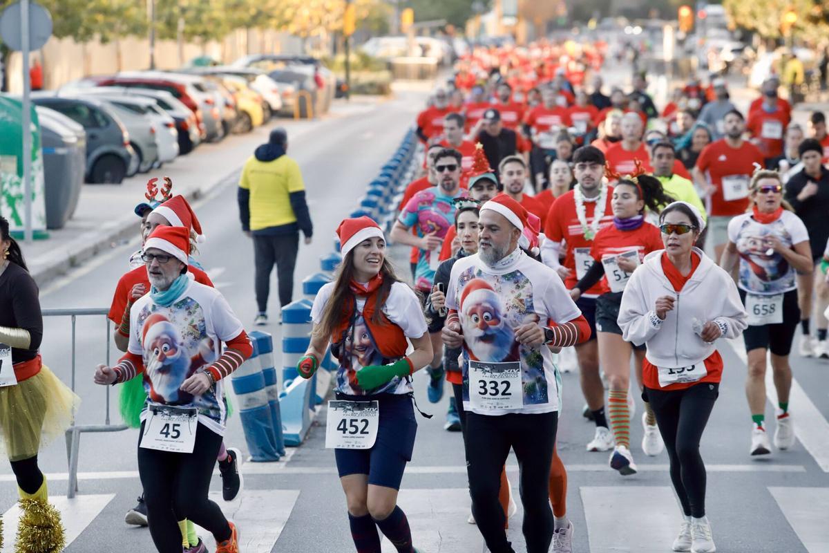 Celebración de la carrera popular de la San Silvestre de la Palma Palmilla