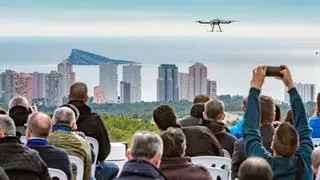 Pilotos de drones de todo el país convierten Benidorm en su campo de pruebas