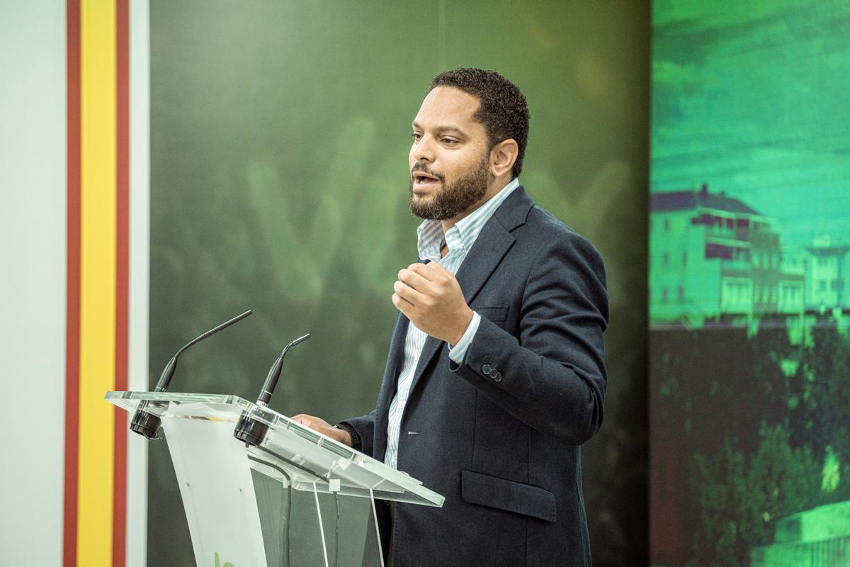 El secretario general de Vox, Ignacio Garriga.