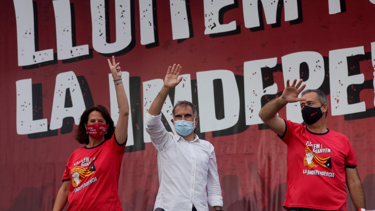 Les millors imatges de la Diada 2021 | La manifestació de l'11-S a Barcelona