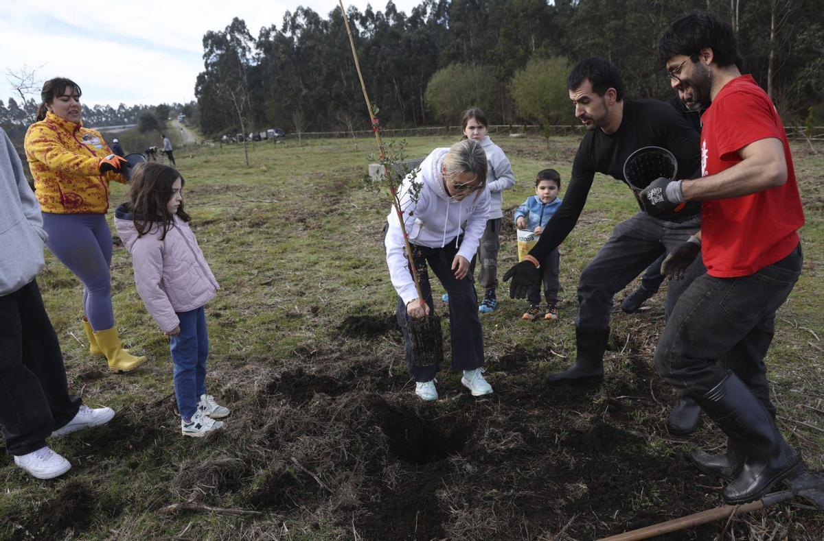 La iniciativa contó con la implicación de grandes y pequeños. | NOÉ PARGA