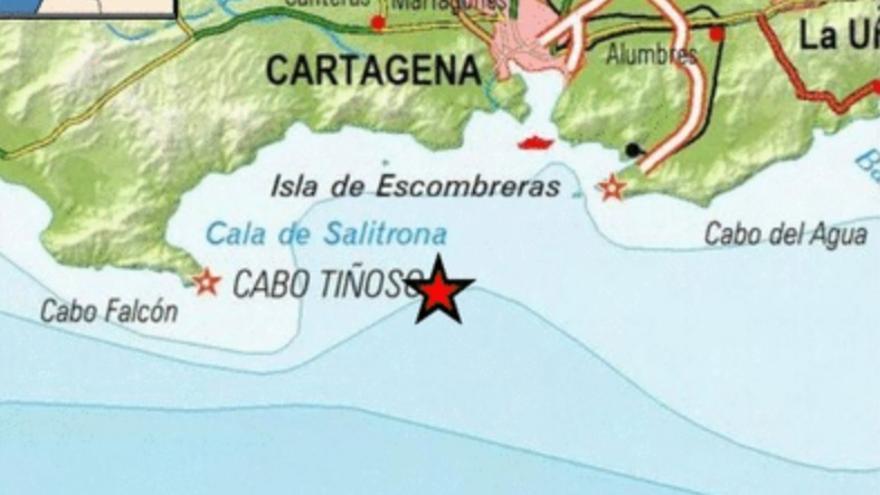 Un terremoto de 2,1 grados se deja sentir en Cartagena