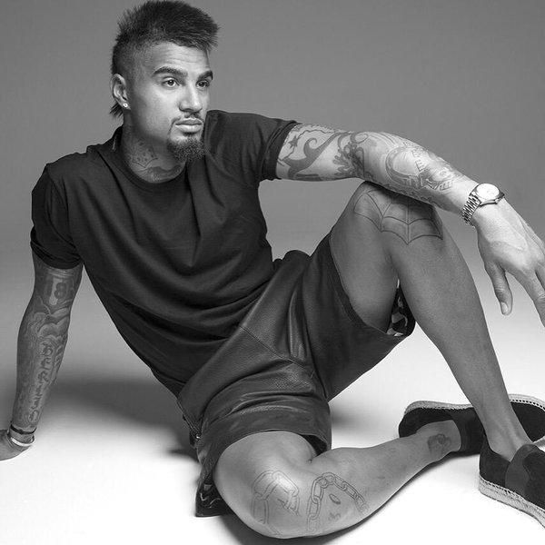 La vida de Kevin Prince Boateng en las redes sociales