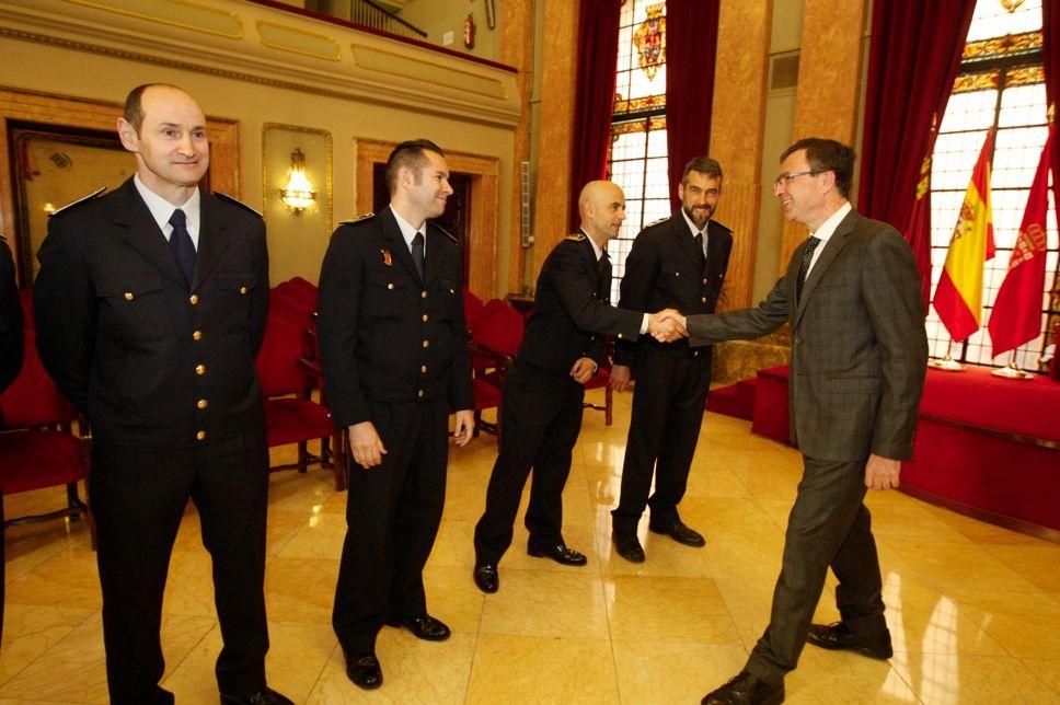 Acto de homenaje a los bomberos