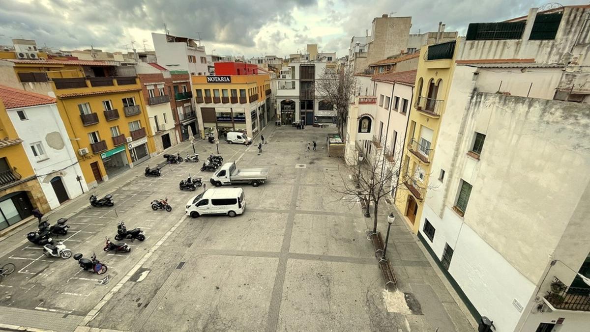La plaça dels Dies Feiners.