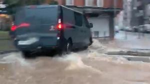 Inundaciones en Terrassa (Vallès Occidental).