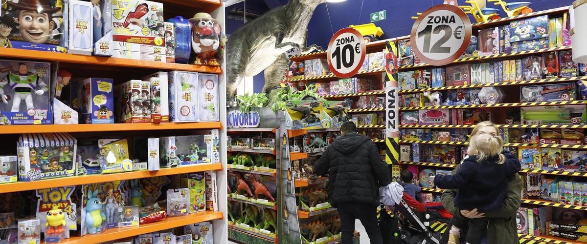 Una tienda de juguetes, en la pasada campaña navideña. 