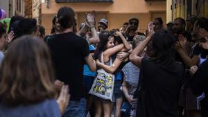 Evitan que un fondo buitre desahucie a dos jóvenes en el centro de València.