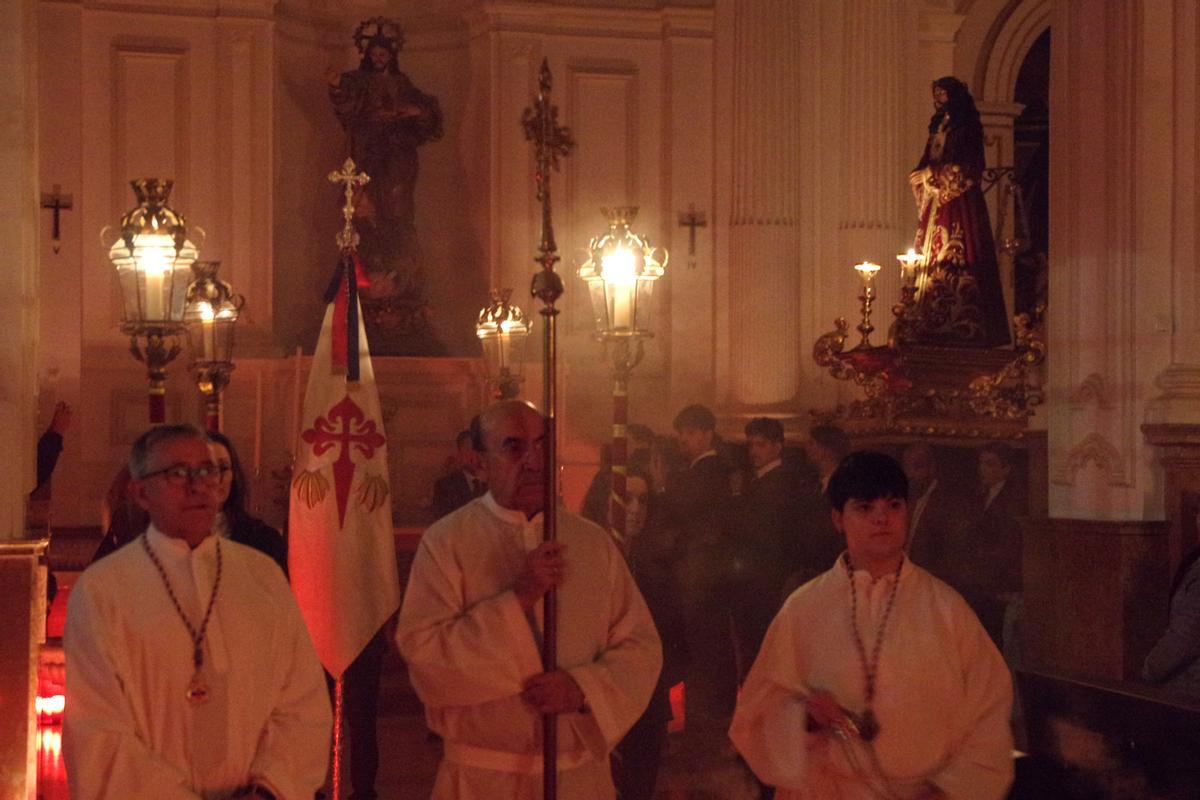 Vía crucis del Señor de Medinaceli en Santiago