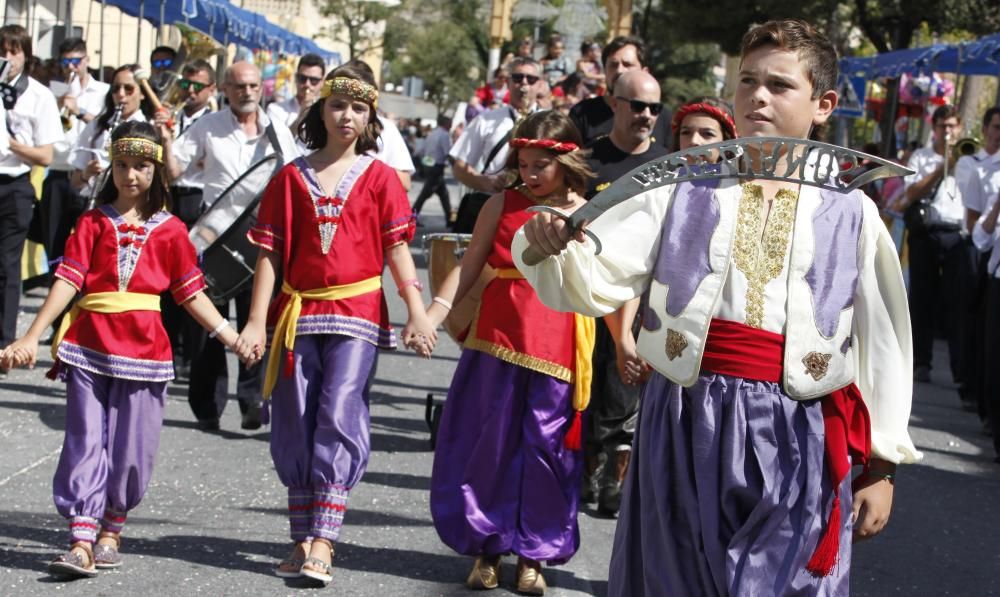 Desfile infantil de los Moros y Cristianos de Ibi