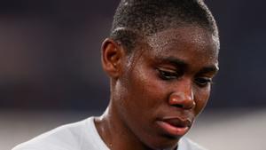 Oshoala hace saltar las alarmas a dos semanas de la final de la Champions