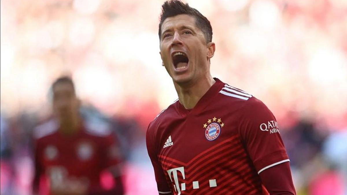 Lewandowski con el Bayern