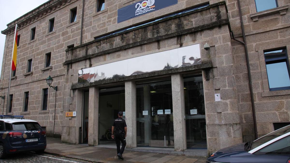 Comisaría de la Policía Nacional en Santiago, ubicada en la avenida de Rodrigo de Padrón