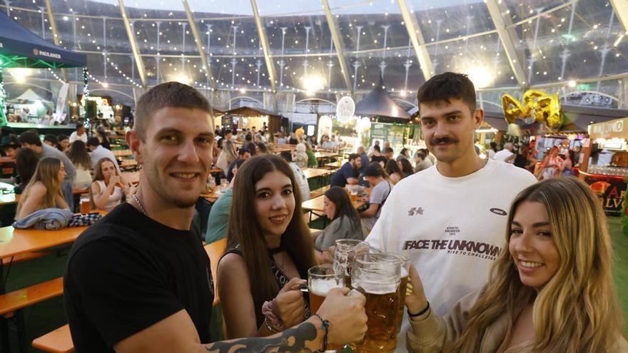 El cierre del Oktoberfest de Gijón, en imágenes