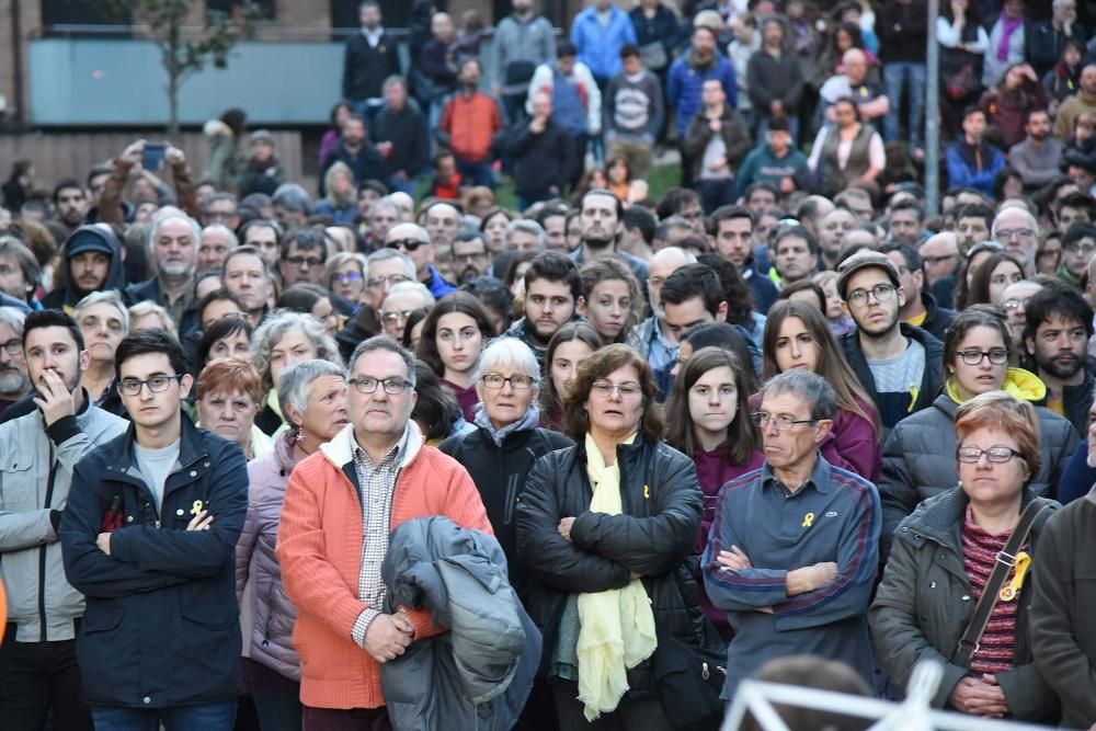 Marxa silenciosa contra l''atac feixista al poble