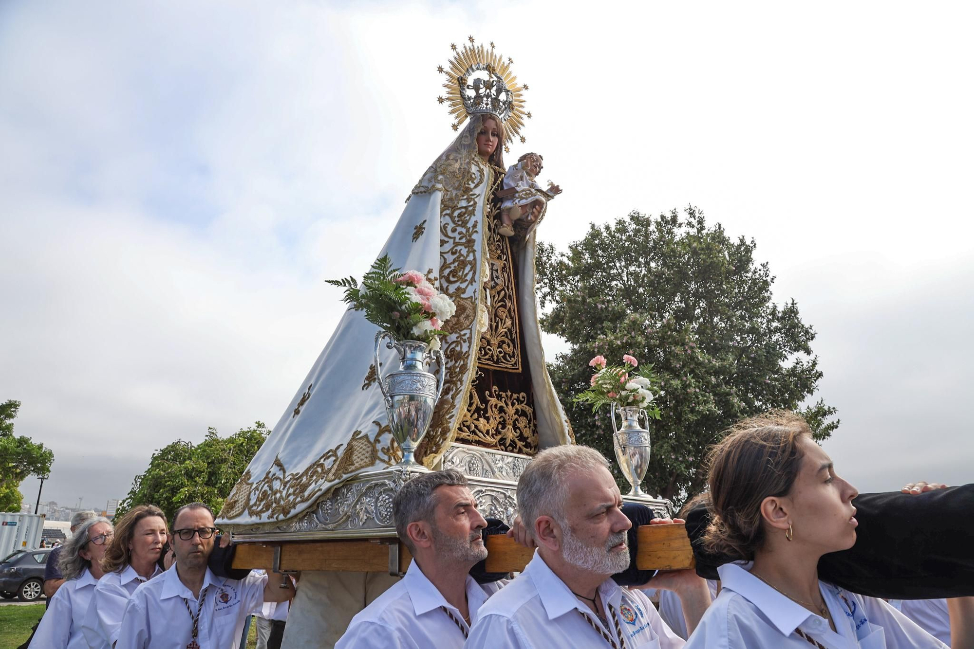 Procesión de la Virgen del Carmen en A Coruña