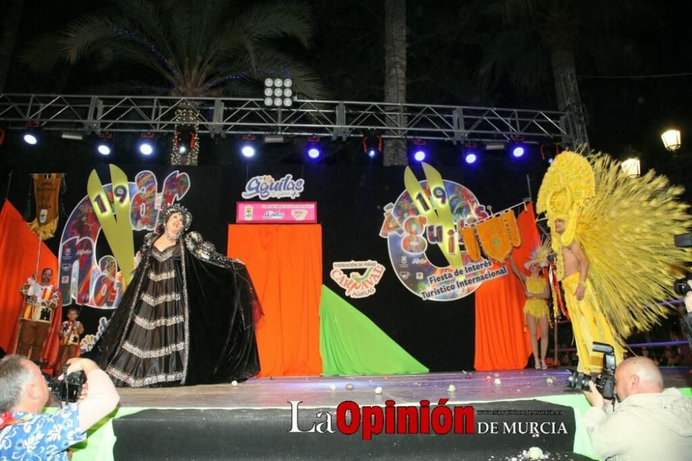 Carnaval de Águilas 2019: Batalla entre Don Carnal y Doña Cuaresma y Pregón