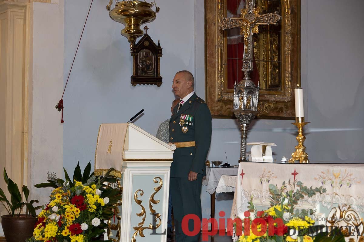 Celebración de la patrona de la Guardia Civil en Caravaca