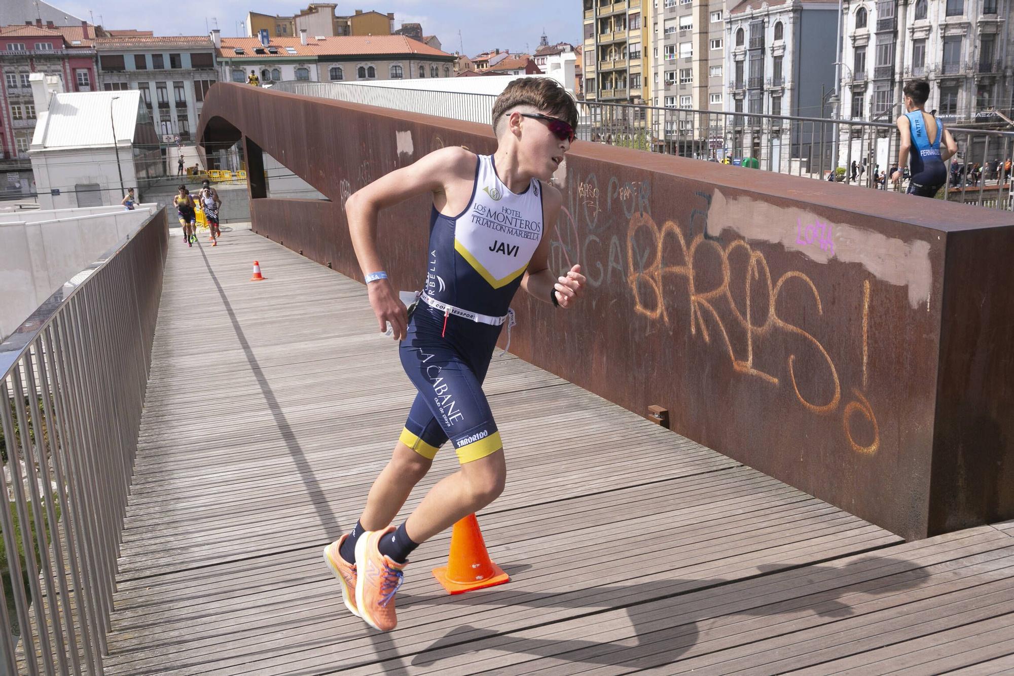 Segunda jornada del duatlón de Avilés: nuevo triunfo del Bétera valenciano y del Cidade de Lugo Fluvial