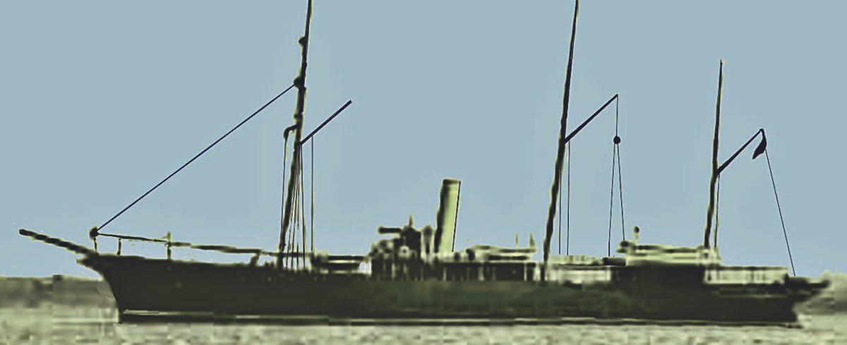 Iate ‘Urania’.   | // ARQUIVO DO AUTOR