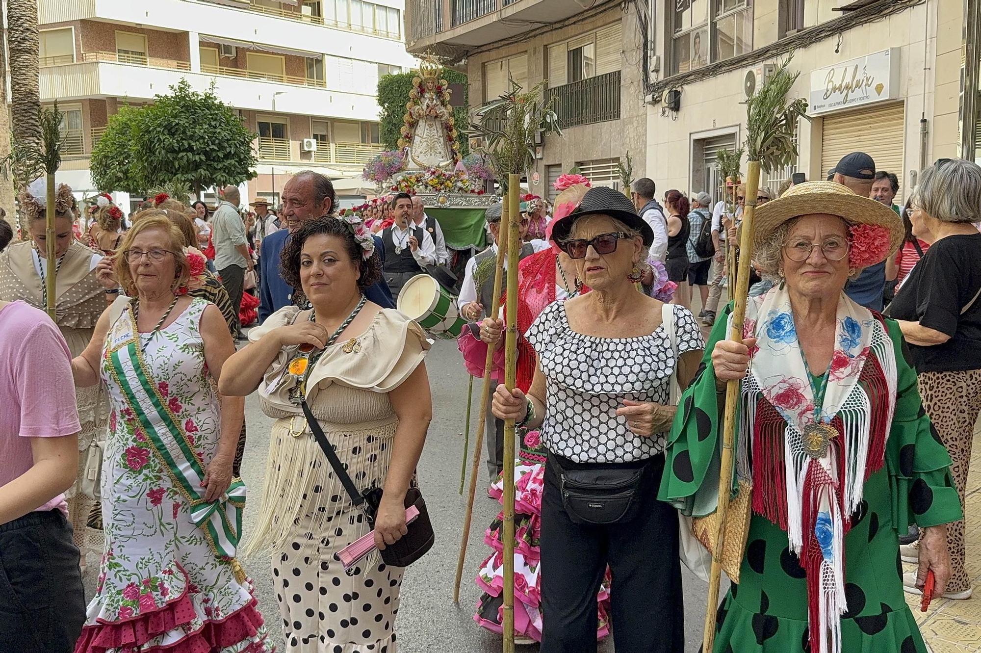 Salida de La Romería del Rocío