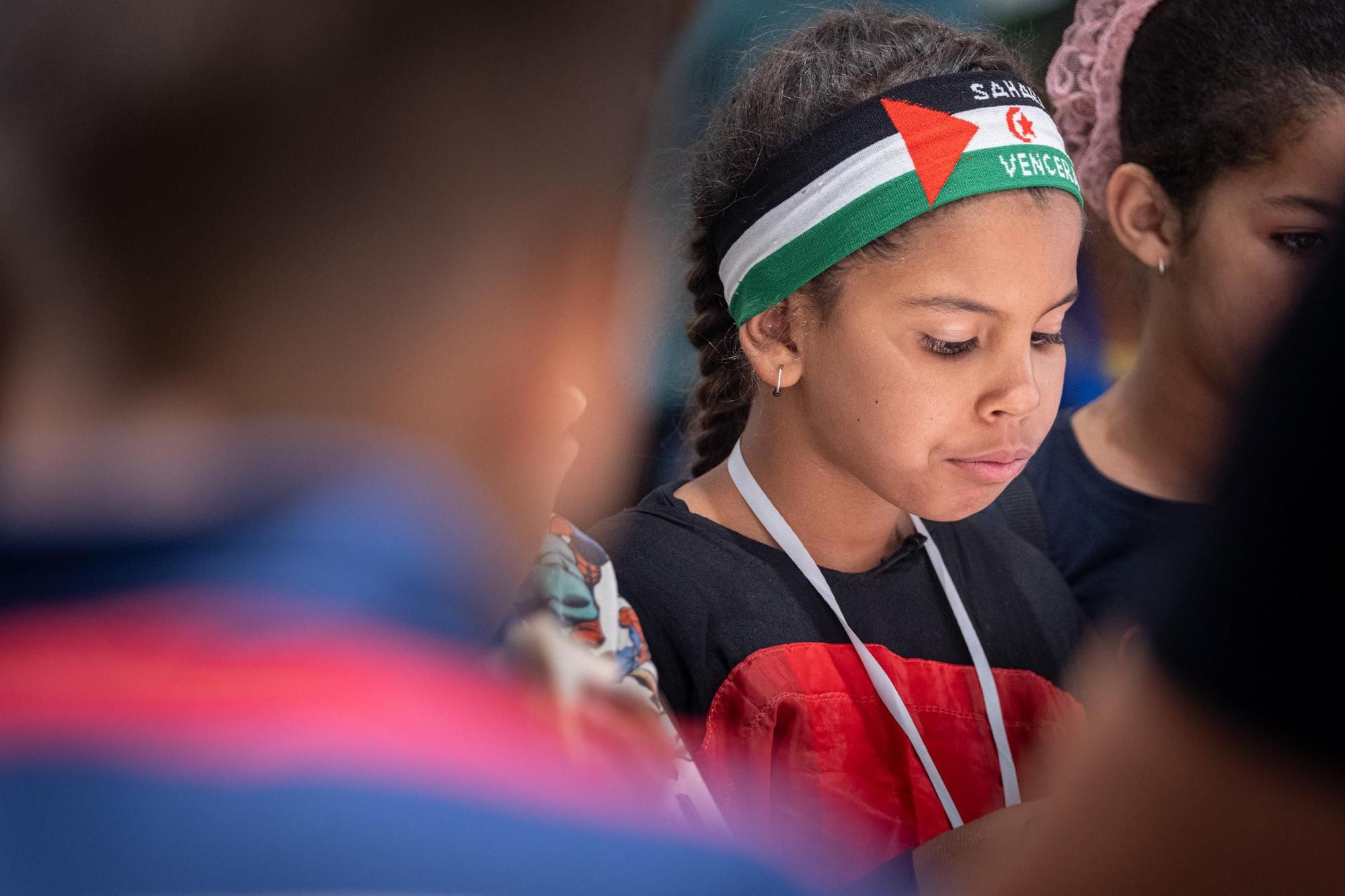 Llegada de niños y niñas saharauis del programa Vacaciones en Paz