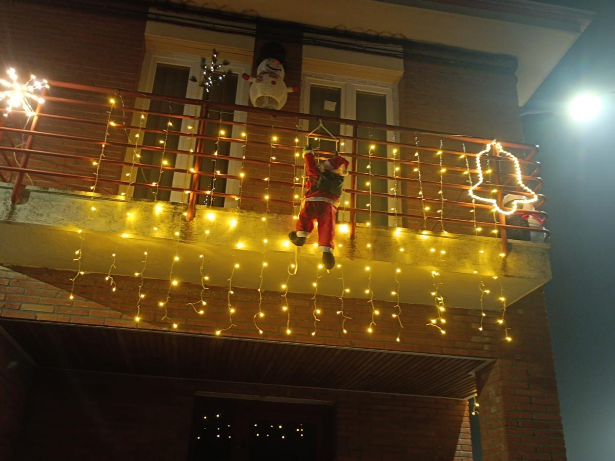 Así luce Morales de Valverde por Navidad