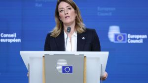 Roberta Metsola, presidenta del Parlamento Europeo