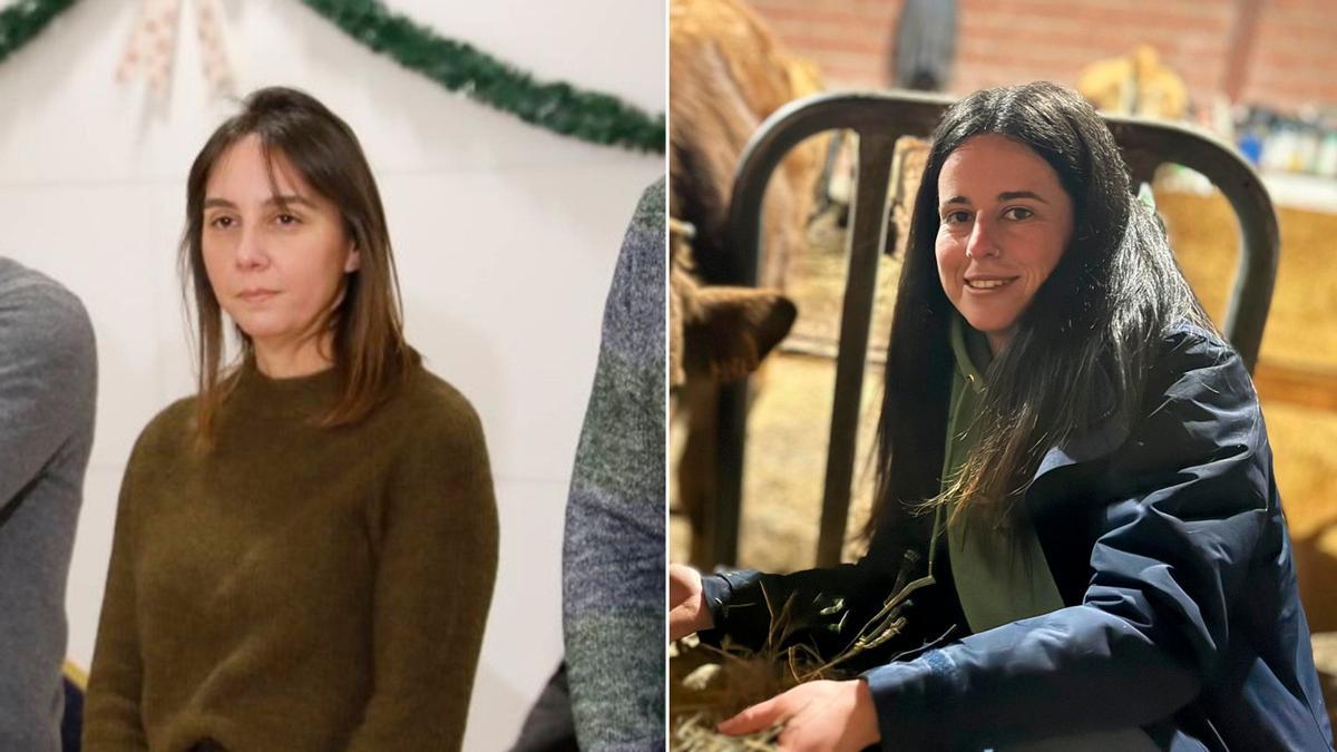 Silvia Meirinho y Sara Rodríguez.