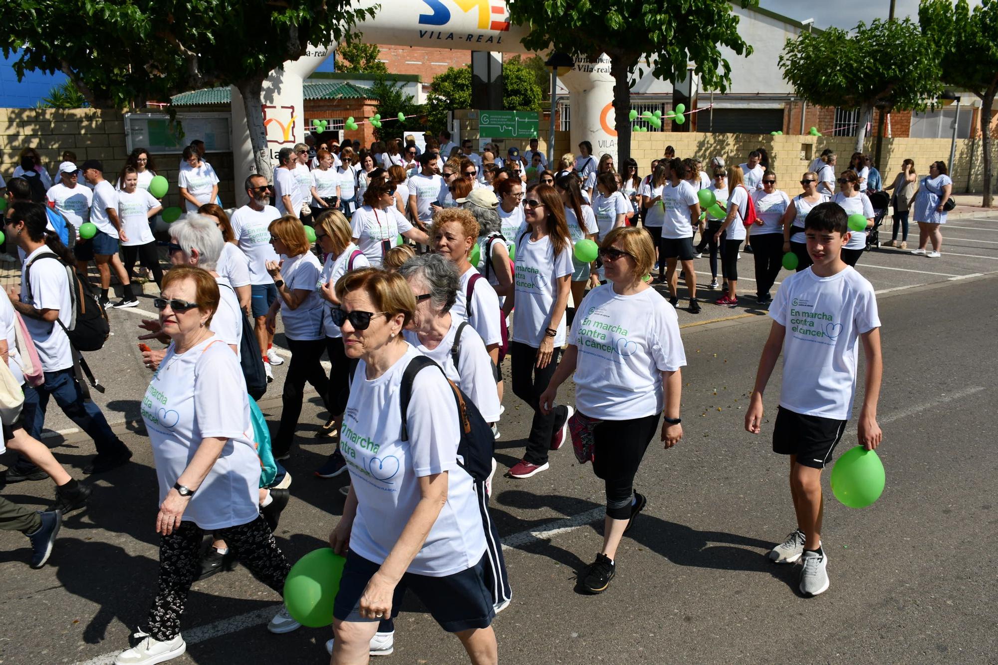 Todas las fotos de la marcha contra el cáncer de Vila-real