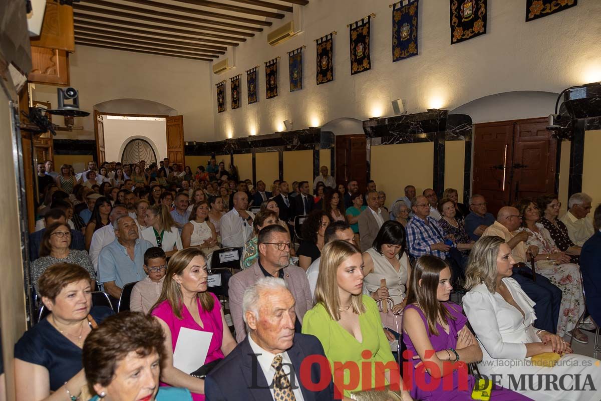 Pleno de investidura en el Ayuntamiento de Caravaca