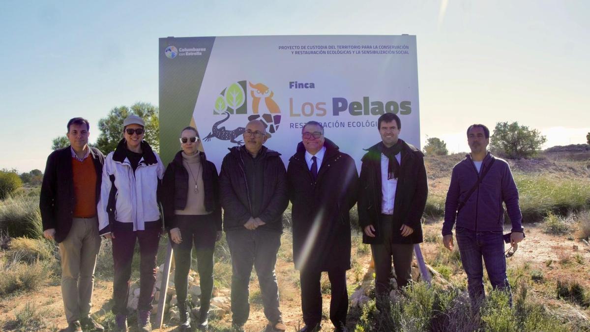 Visita de la Fundación Estrella de Levante a la finca Los Pelaos.