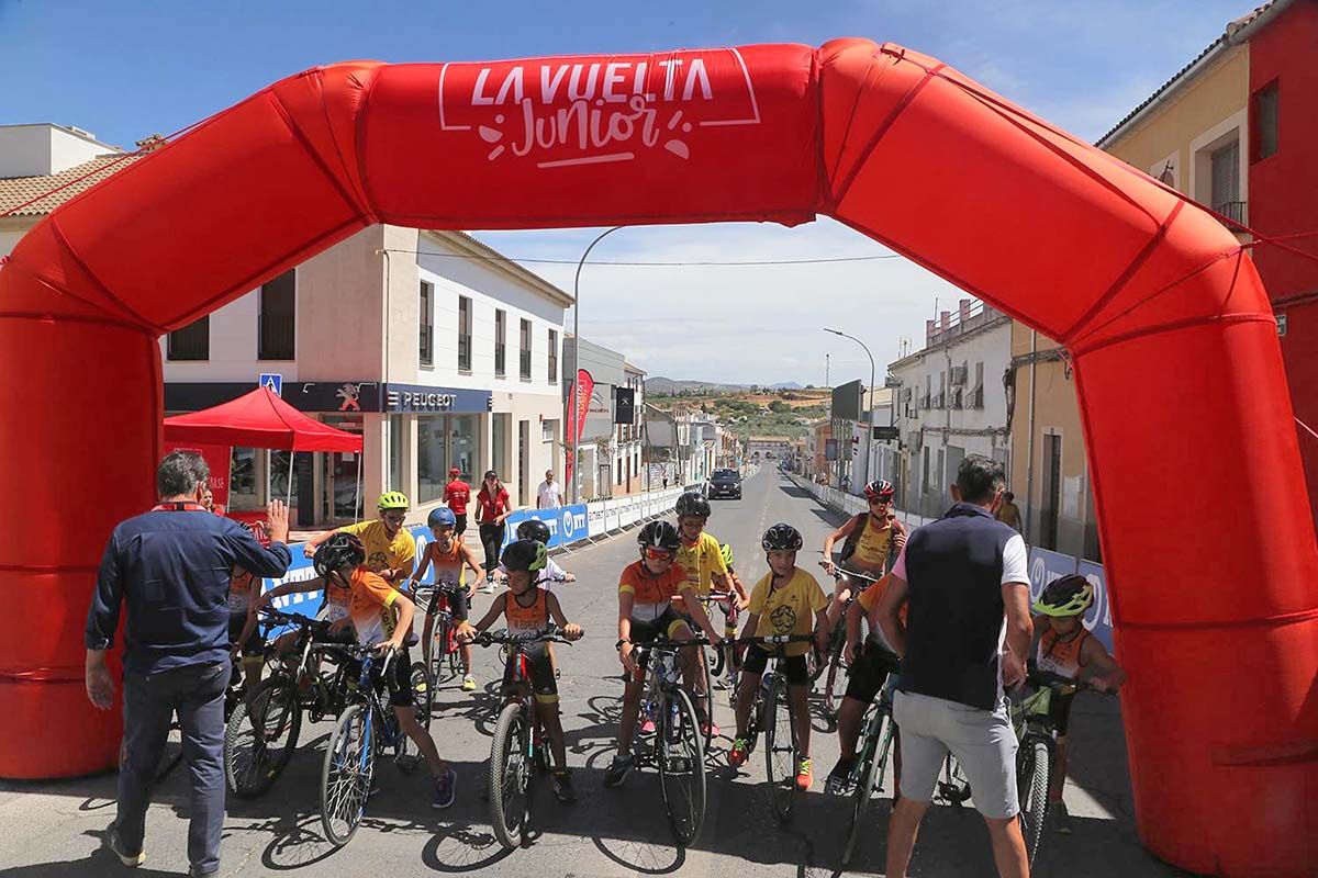 La Vuelta infantil y juvenil en Montilla.