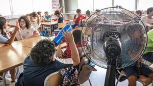 Tornar a les aules amb calor