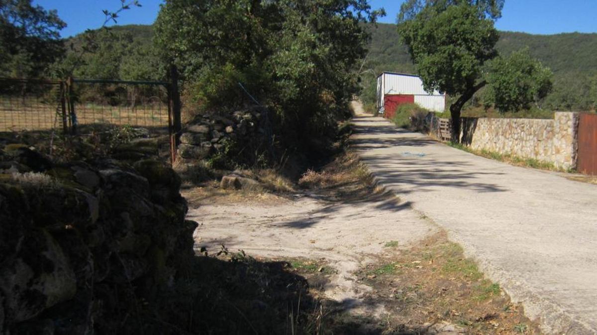 Zona de Perales del Puerto donde se produjeron los hechos.