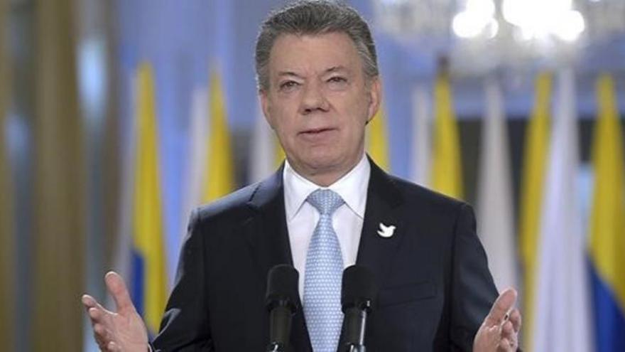 Santos da el pistoletazo de salida en la campaña del referéndum sobre el proceso de paz en Colombia