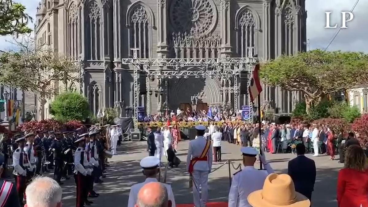 Jura de bandera en Arucas