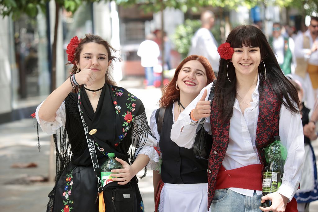 Imágenes | Gran ambiente en las calles de Murcia el día del Bando de la Huerta