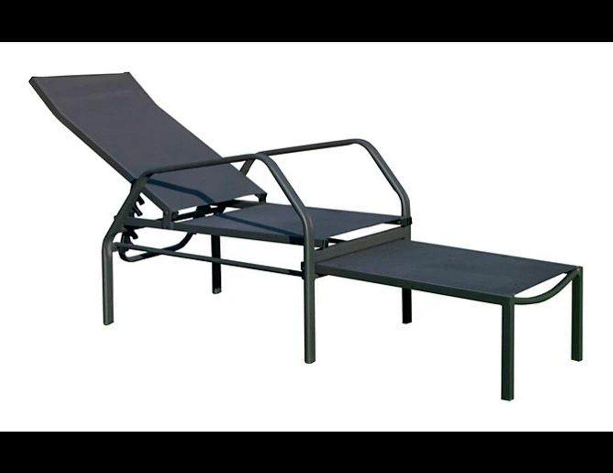 La tumbona plegable de Leroy Merlín.