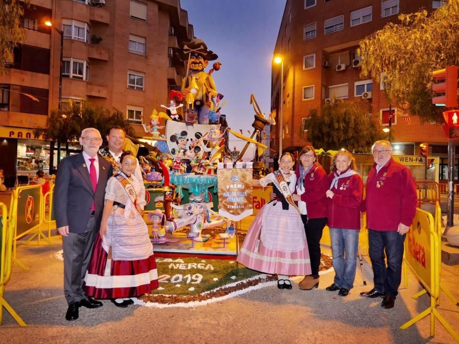 Premios falleros 2019 en Alboraia