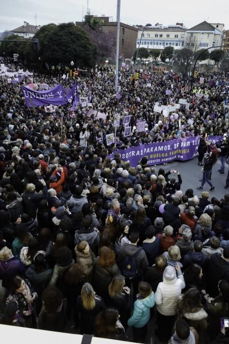 La manifestación, en imágenes