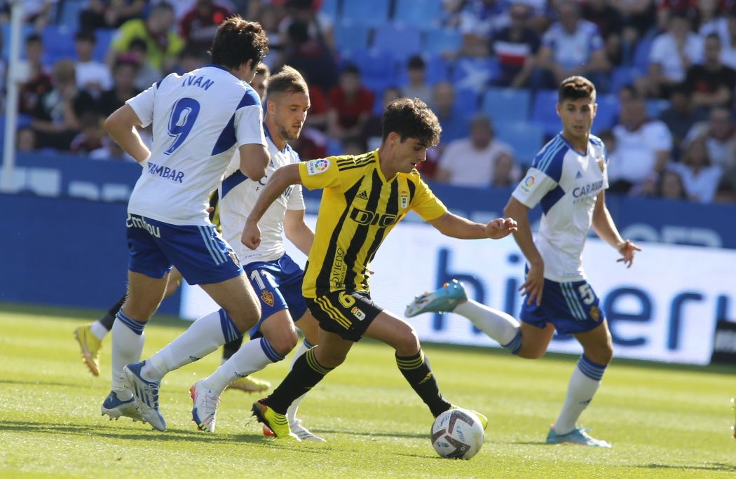 En imágenes: Así fue la igualada del Real Oviedo en La Romareda