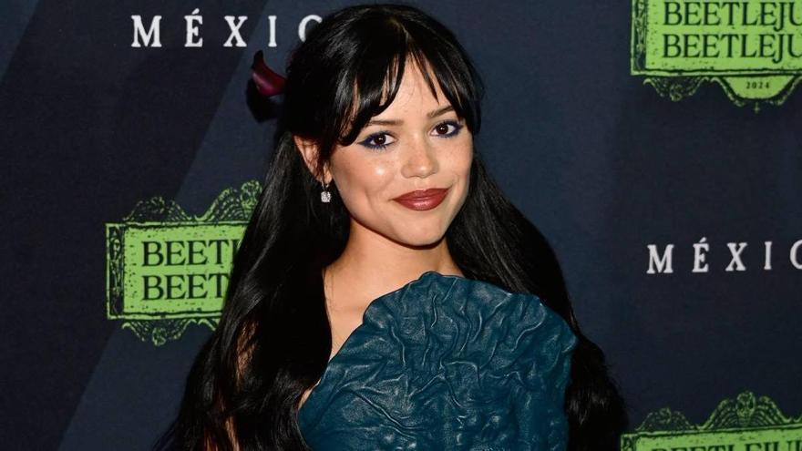 Jenna Ortega en la premiere de 'Beetlejuice Beetlejuice' en Mexico