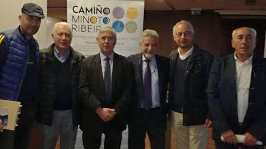 Da Barreira, Otero, De Juana, Palmou, Constenla y Ferro, el viernes, en Ourense.