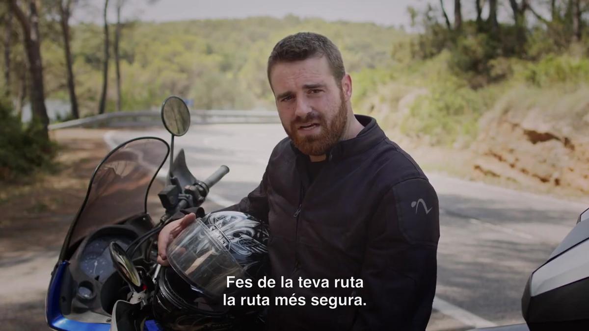 ’La ruta més segura’. La nueva campaña de Trànsit para prevenir los accidentes de motoristas.