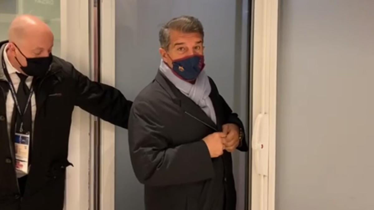 El mensaje de Laporta tras la derrota ante el PSG