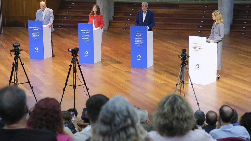 Último debate electoral antes de la votación al Rectorado de la ULPGC