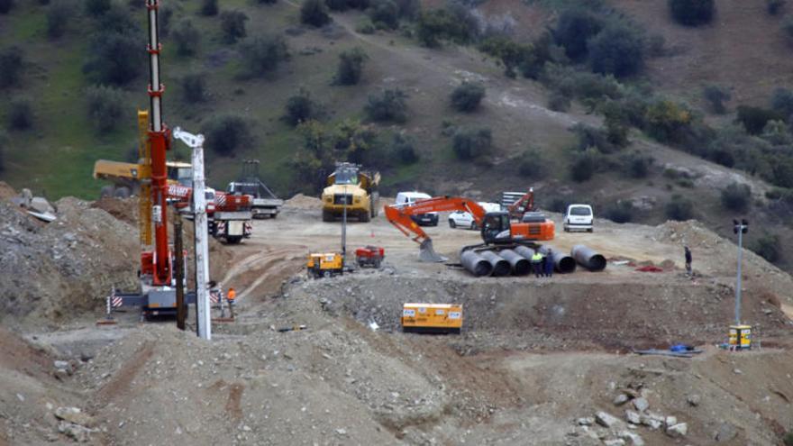 La zona en la que se lleva a cabo el rescate