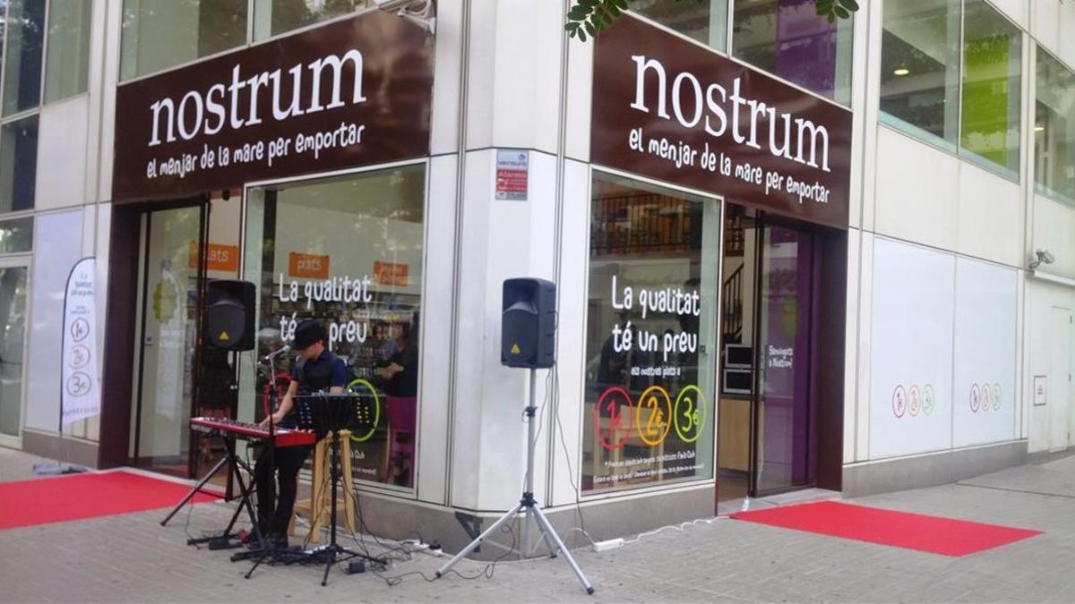 Tienda Nostrum, del grupo Home Meal, en Barcelona.