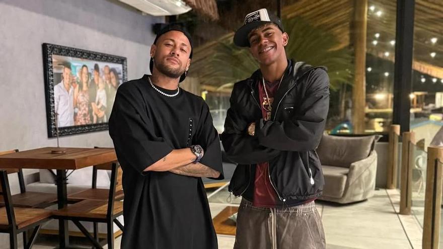 Las mejores imágenes del viaje de Lamine Yamal a Brasil con Neymar Jr